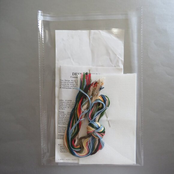 Welcome Chateau Design Works Counted Cross Stitch Kit #8923 - Picture 2 of 7